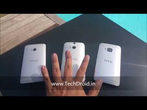 HTC One M9 Hands-on comparison with HTC M8 and HTC M7