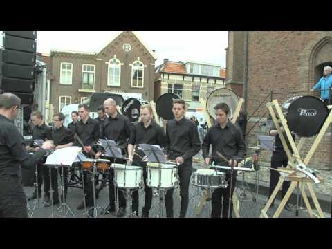 Slagwerk Muziekvereniging Sint Jan Meddo Winterswijk Muziek op het Plein 16 juni 2017 Winterswijk