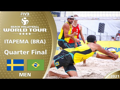 Ahman/Hellvig vs. Vitor Felipe/Renato- Men's Quarter-Final | 4* Itapema 2021