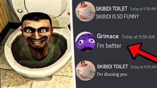 Trolling A CURSED Skibidi Toilet Fan On Discord!