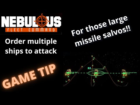Firing large missile salvos through formations | Game Tip | NEBULOUS: Fleet Command