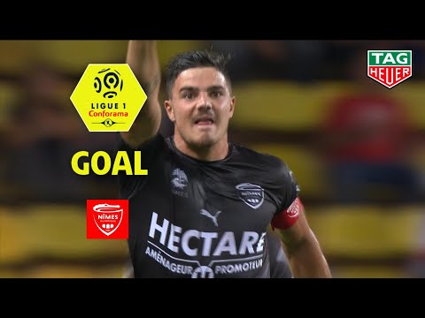 Goal Anthony BRIANCON (19') / AS Monaco - Nîmes Olympique (1-1) (ASM-NIMES) / 2018-19