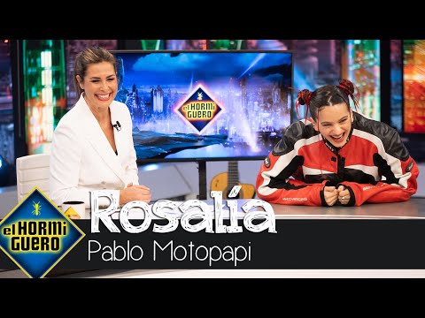Pablo Motos se disculpa con Rosalía: "Tú eres la 'motomami' y yo soy el 'motopapi'" - El Hormiguero