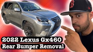 2022 Lexus GX460 Rear Bumper Removal