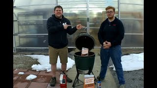 How to Light a fire with Stump Chunks