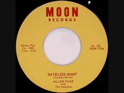Alan Page  "Dateless Night" 1958