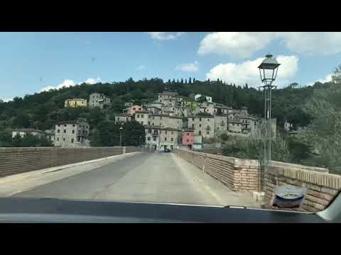 Todi-small town in Umbria ITALY-