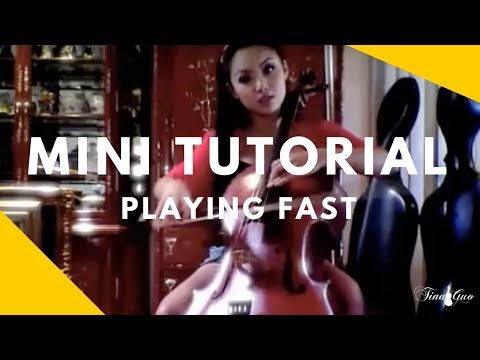 Tina Guo Cello Mini Tutorial - Playing Fast