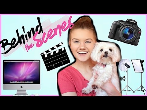 BEHIND THE SCENES YOUTUBER TAG! What It's Like To Be A YouTuber! Video