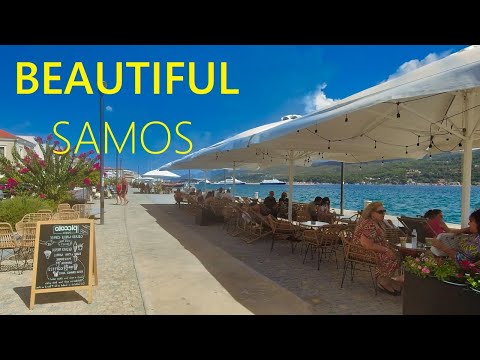 SAMOS GREECE 2025 🇬🇷 🔴 Dream Greek island for vacation  [4K UHD]