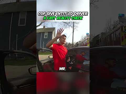 Cops Give Entitled Driver a Fast Reality Check