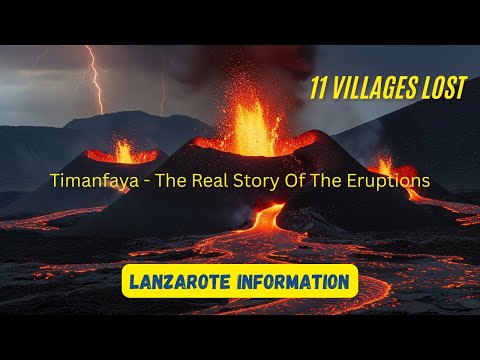 Timanfaya Lanzarote (The incredible Six Year Eruption)