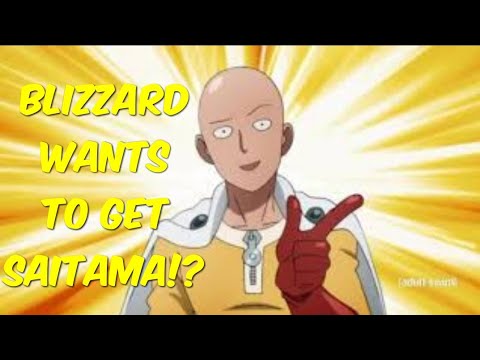 One punch man - blizzard trying to recruit saitama. Genos vs sonic