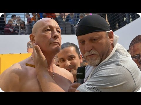 Charity Fights 2015 - Wiegen | Luan Krasniqi | Firat Arslan | Uwe Hück | Botha | Boxen | Ludwigsburg