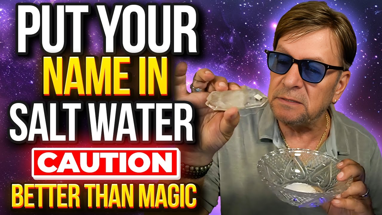 Put Your Name In SALT WATER & Receive Everything You Want | Ancient Buddhist Teaching
