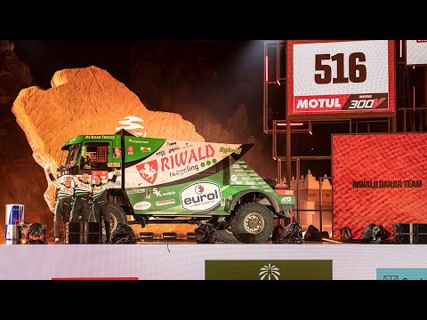 Riwald Dakar Team || Hybrid || Dakar 2022 Podium Ceremony