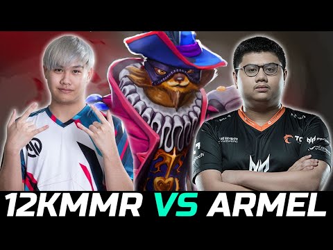 ARMEL VS JACKKY - 12000 MMR PANGOLIER MID VS BATRIDER DOTA 2