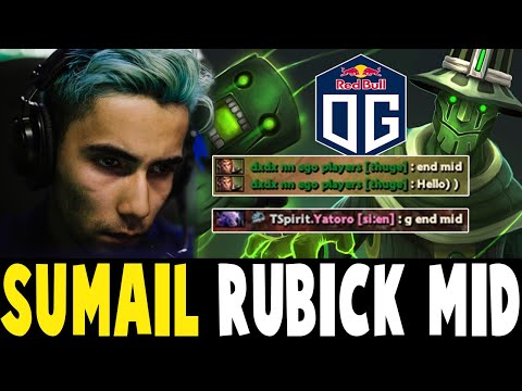 OG.SUMAIL RUBICK MID 7.30 | FAST GAME | Dota 2 Pro Players Clips