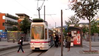preview picture of video '[Saint-Étienne] Tramway Alsthom-Vevey TFS - Châteaucreux (STAS)'