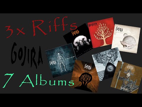 3 Gojira Riffs from Each Album | Top 21 Best Guitar Riffs
