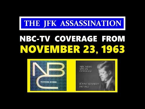 NBC-TV COVERAGE FROM SATURDAY, NOVEMBER 23, 1963