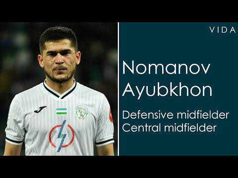Ayubkhon Nomanov — Defensive midfielder / Central midfielder (Season 2021)