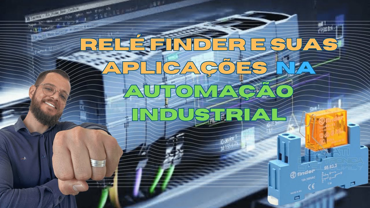 Relé Finder e suas aplicações na automação industrial