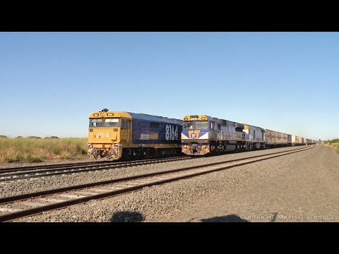 SCT 1PM3 108 Wagon Transfer With CM3307 & GL111 (30/11/2021) - PoathTV Australian Trains & Railways