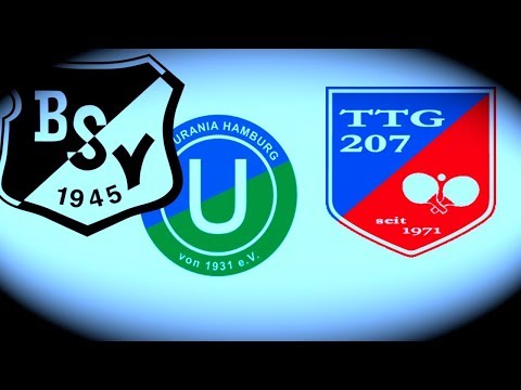 Tischtennis Verbandsoberliga Nord Highlights TTSG Urania-Bramfeld - TTG 207 Ahrensburg, 11.11.2017