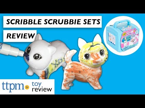 crayola scribble scrubbie vet set