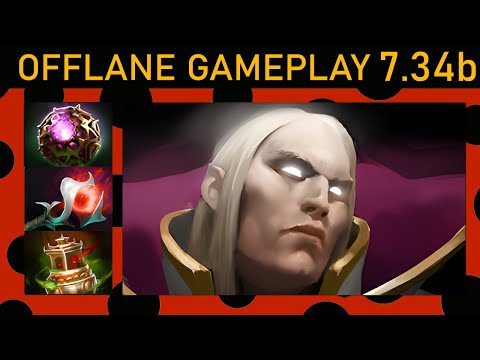 ✨86% Kill participation! Invoker Offlane Gameplay - Dota 2 High MMR