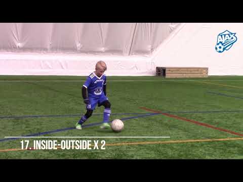 Ajax Sarkkirannan yksilöharjoittelu, pallonkäsittely, osa 3