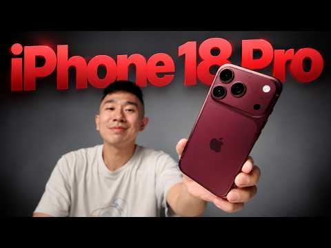 iPhone 18 Pro 勃根地紅開箱