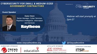 Raytheon and National Cyber Security Alliance Webinar: Cybersecurity f