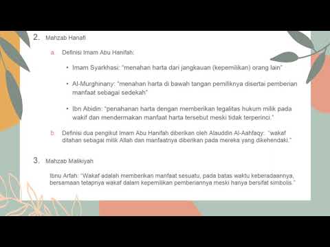 WAKAF SAHAM DALAM WACANA FIKIH (Seminar Agama Islam)
