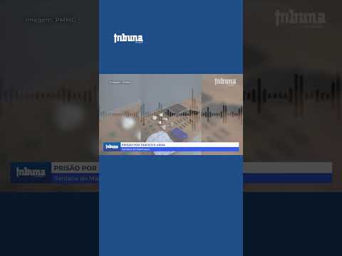 Homem é preso por tráfico de drogas e posse ilegal de arma de fogo em Santana do Manhuaçu