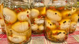 Pickled EGGS | Shelf-Stable | NOT “Approved” | Water Bath Canning