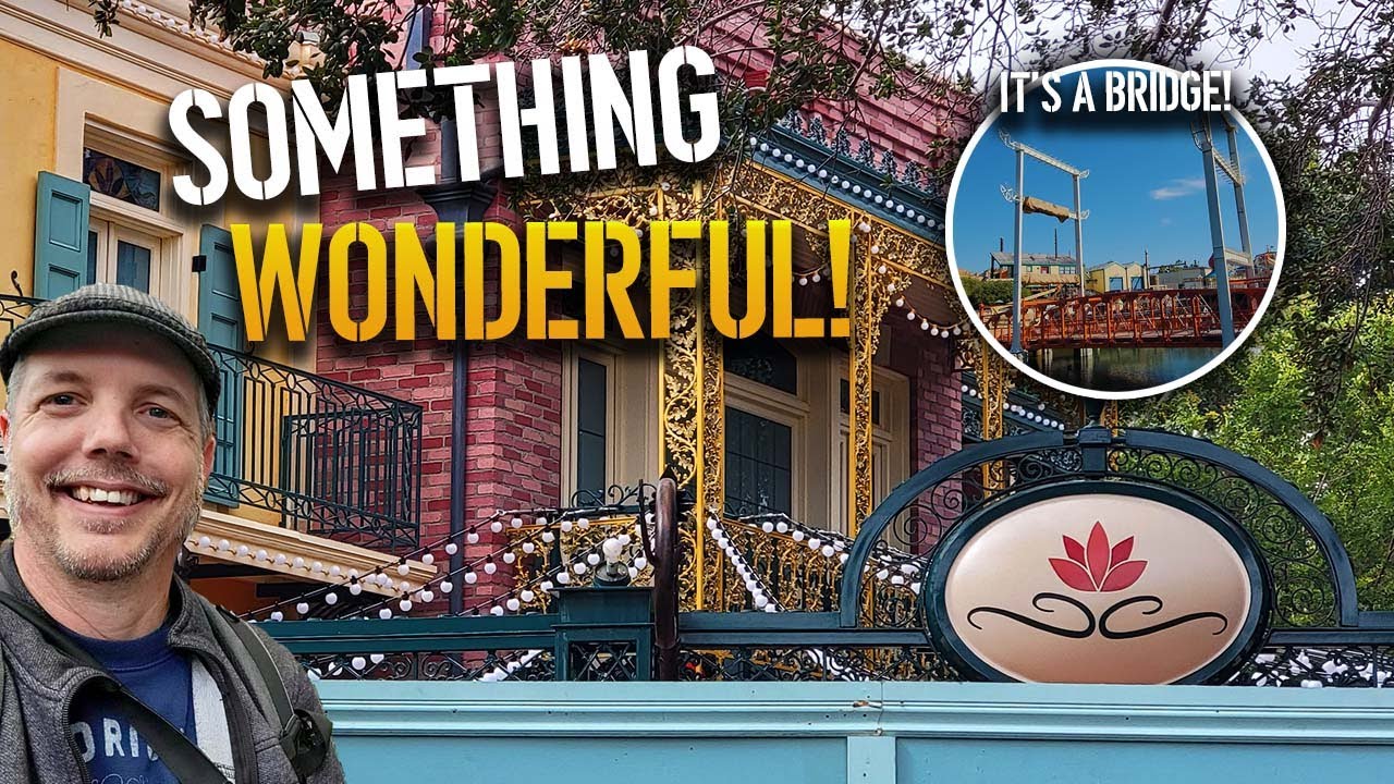 Something WONDERFUL at Tianas Palace | Disneyland Construction 07-03-2023