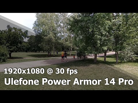Ulefone Power Armor 14 Pro - FHD (1080p) 30 fps camera video sample