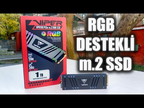 RGB Destekli PATRIOT VIPER VPR100 m.2 SSD İncelemesi