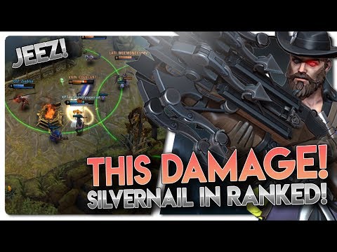SILVERNAIL DAMAGE OP!! Vainglory 5v5 [Ranked] Gameplay - Silvernail |WP| Bottom Lane Gameplay