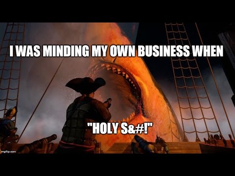 Man O' War Corsair: Megalodon Attack - Warning LOUD!