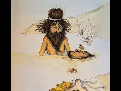 Barnens Bästa Bibel "Jesus döps"