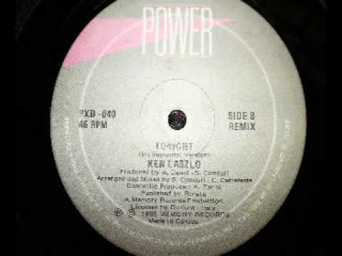 Tonight (Re remix) - Ken Laszlo 1985 italo disco rare