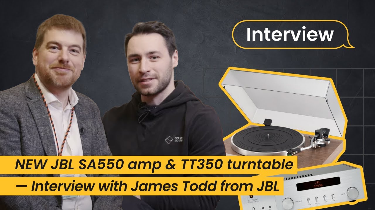 video Amply nghe nhạc JBL SA550 Classic chính hãng 0