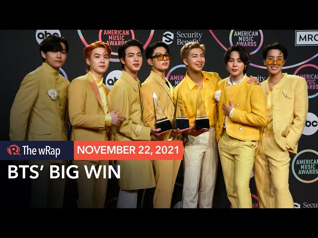 Grup K-pop BTS memenangkan hadiah utama di American Music Awards 2021 Grup K-pop BTS memenangkan hadiah utama di American Music Awards 2021