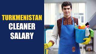 Cleaner Salary in Turkmenistan (Average Monthly Pay)