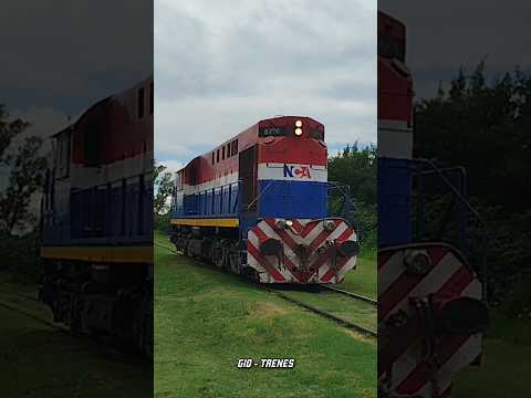 Locomotive NCA 8270 #shorts #shortvideo #viralvideo #train #ferrocarril #railway #nca #nca8270