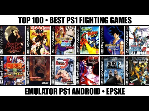 Top 100 Best Fighting Games For PS1 | Best PS1 Games | Emulator PS1 Android