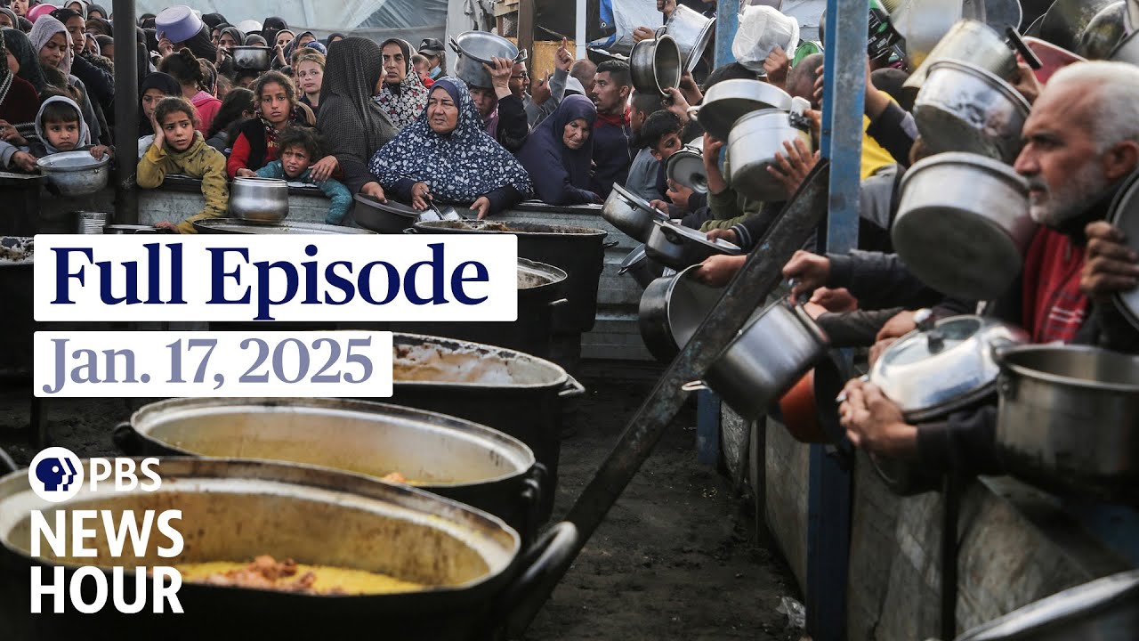 PBS News Hour full episode, Jan. 17, 2025